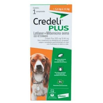 Credeli Plus para Cães 5,5 a 11 kg 1 Comprimido